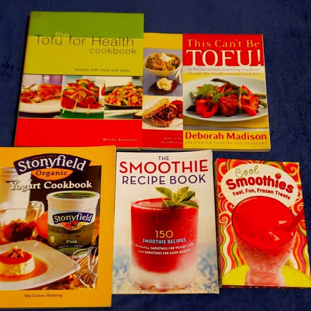 Bundle of 5 paperback Cookbooks for sale